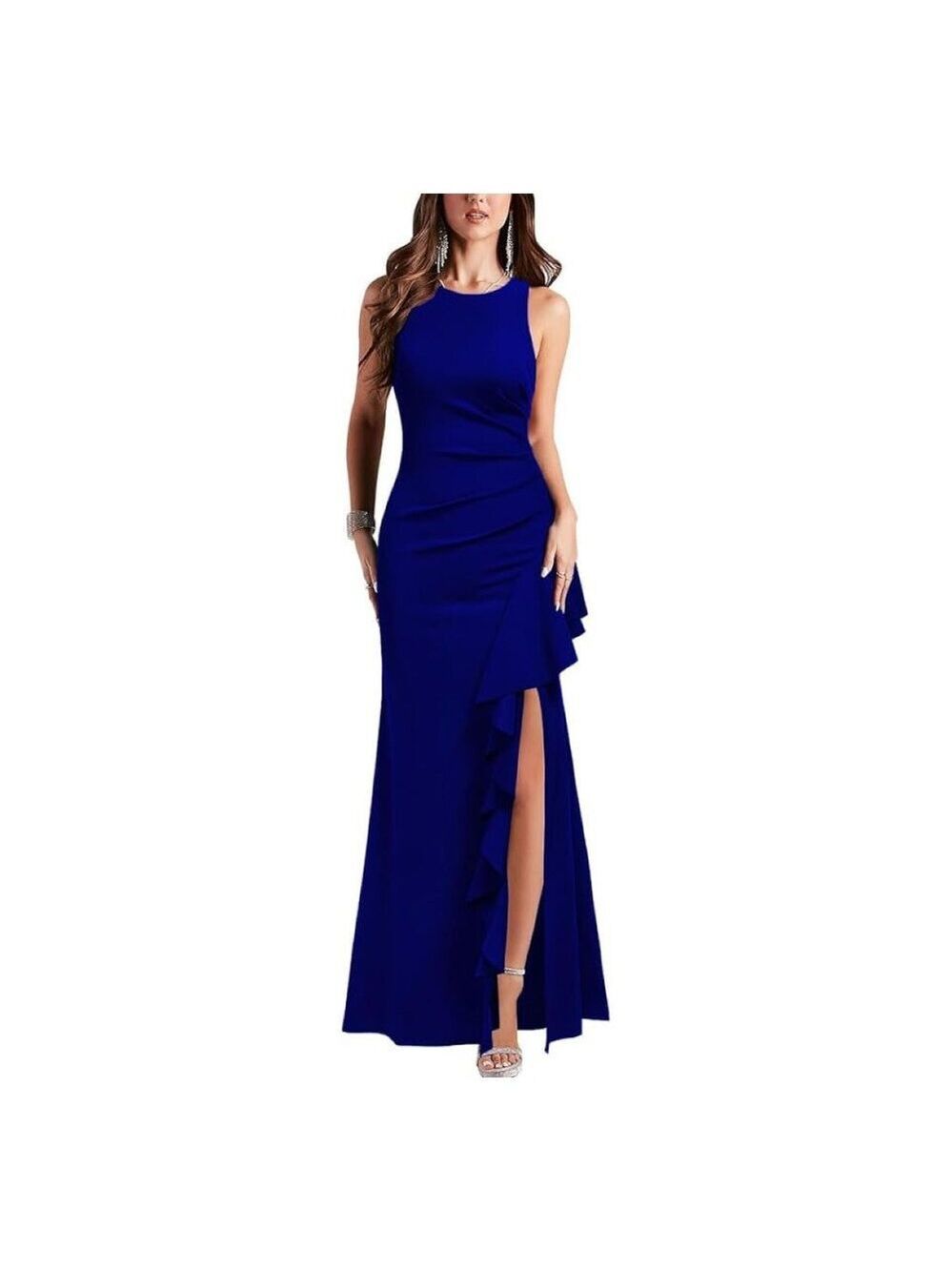 WOOSEA Women's Scoop Neck Evening Cocktail Long L NWT